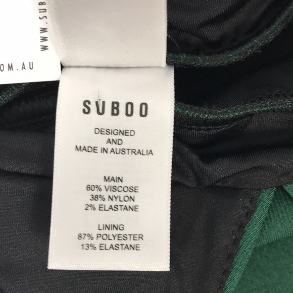 NWT SUBOO JUNGALOW BELTED ONE-PIECE SWIMSUIT - Picture 14 of 14